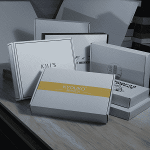 Custom Printed Corrugated Paper Garment Clothes Packaging Mailer Gift Box With Private Logo